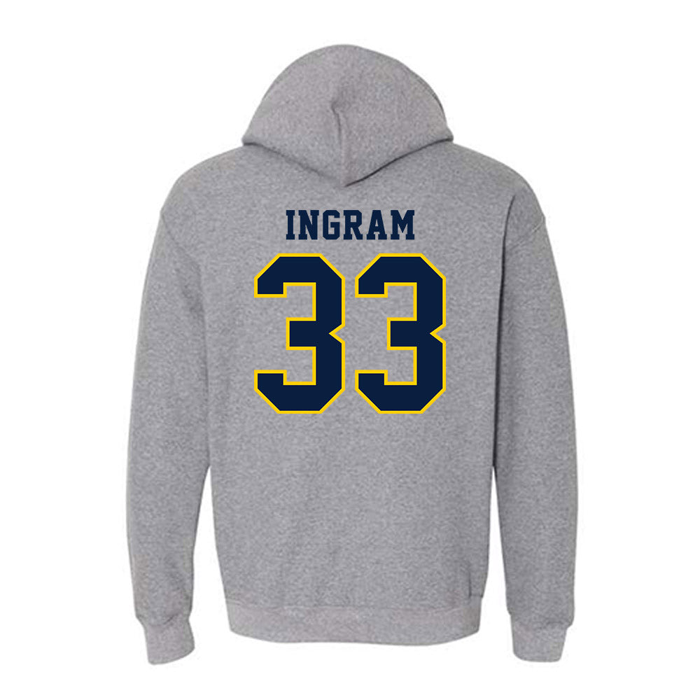 UCO - NCAA Men's Basketball : Jarreth Ingram - Classic Shersey Hooded Sweatshirt-1