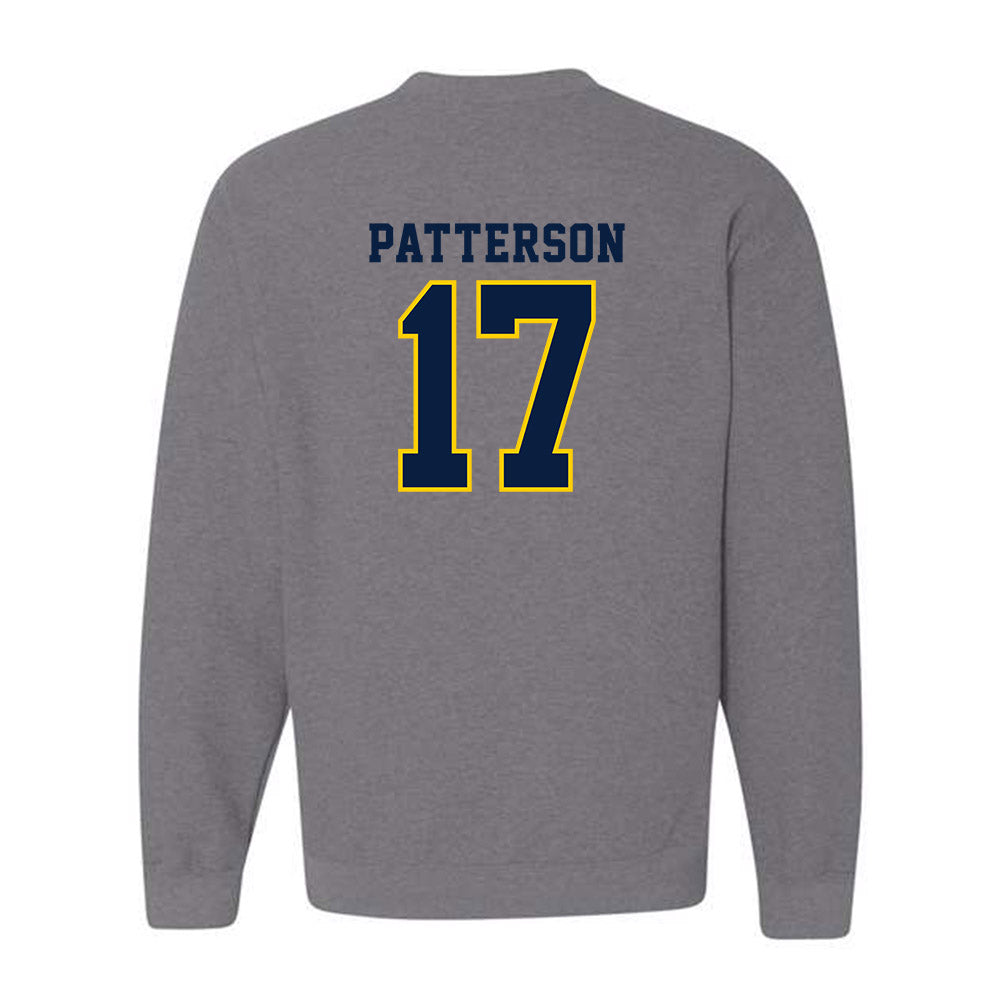 UCO - NCAA Baseball : Nathan Patterson - Classic Shersey Crewneck Sweatshirt-1