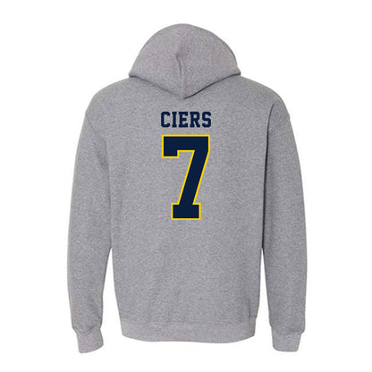 UCO - NCAA Football : Matthew Ciers - Classic Shersey Hooded Sweatshirt-1