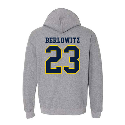 UCO - NCAA Baseball : Brody Berlowitz - Classic Shersey Hooded Sweatshirt-1