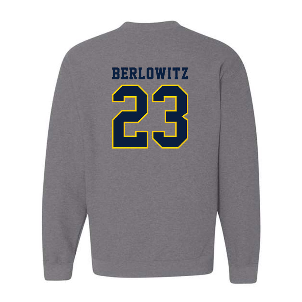 UCO - NCAA Baseball : Brody Berlowitz - Classic Shersey Crewneck Sweatshirt-1