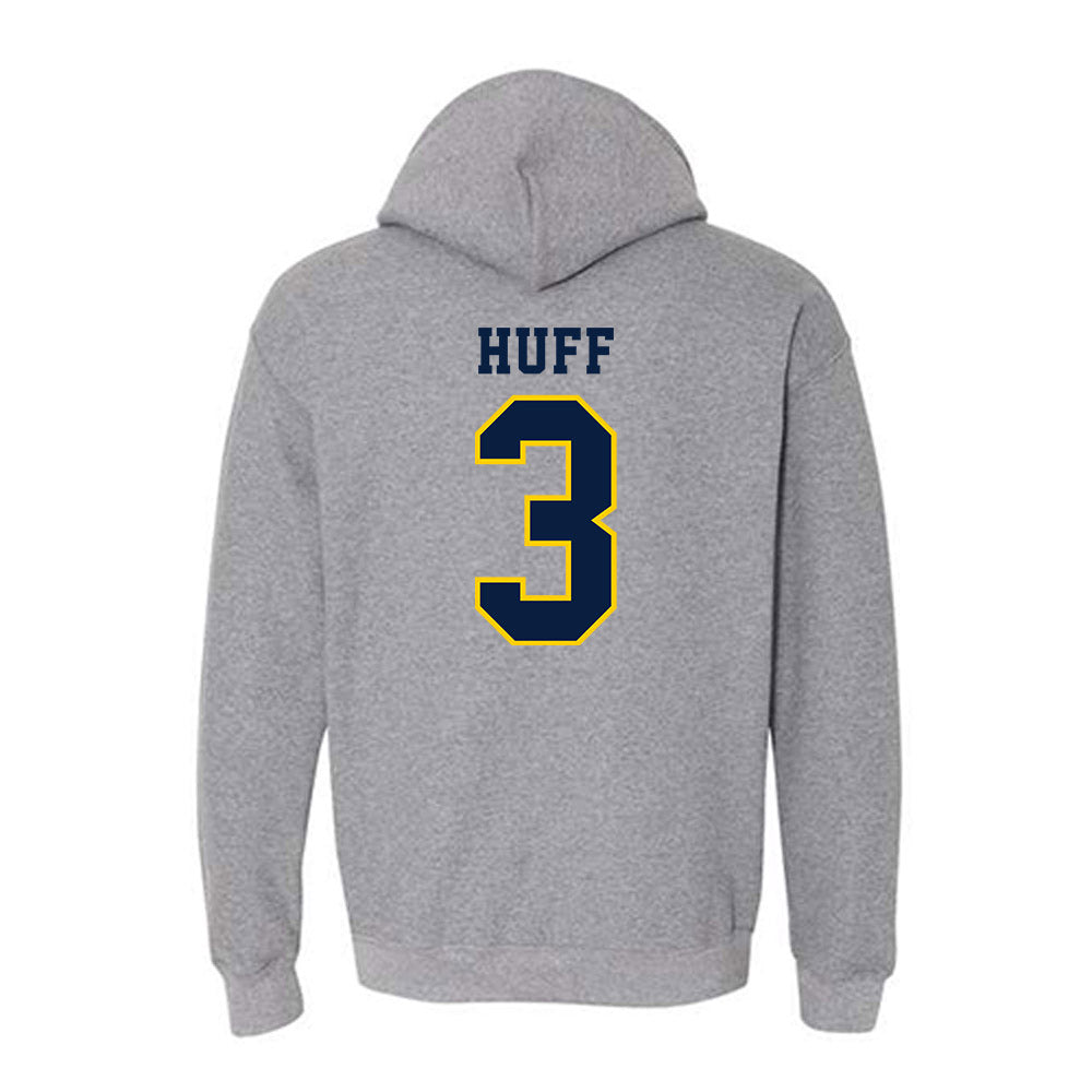 UCO - NCAA Football : Jett Huff - Classic Shersey Hooded Sweatshirt-1