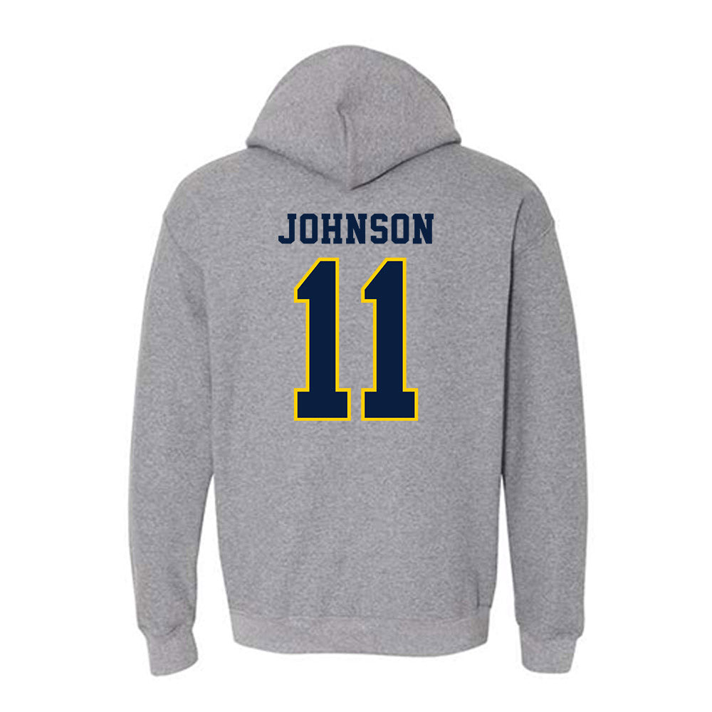 UCO - NCAA Women's Soccer : Makala Johnson - Classic Shersey Hooded Sweatshirt-1