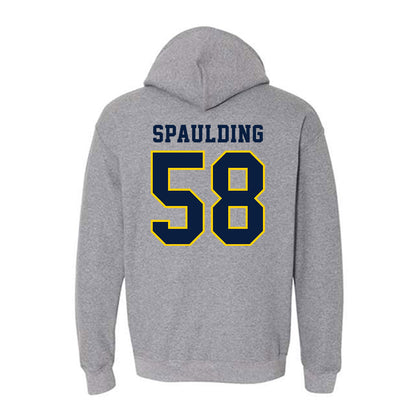UCO - NCAA Football : Naithen Spaulding - Classic Shersey Hooded Sweatshirt-1