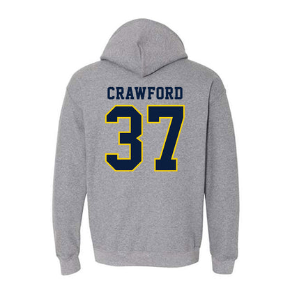 UCO - NCAA Football : Emmanuel Crawford - Classic Shersey Hooded Sweatshirt-1