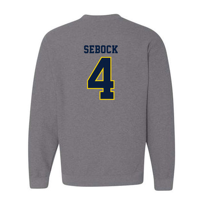 UCO - NCAA Men's Basketball : Jacobi Sebock - Classic Shersey Crewneck Sweatshirt-1