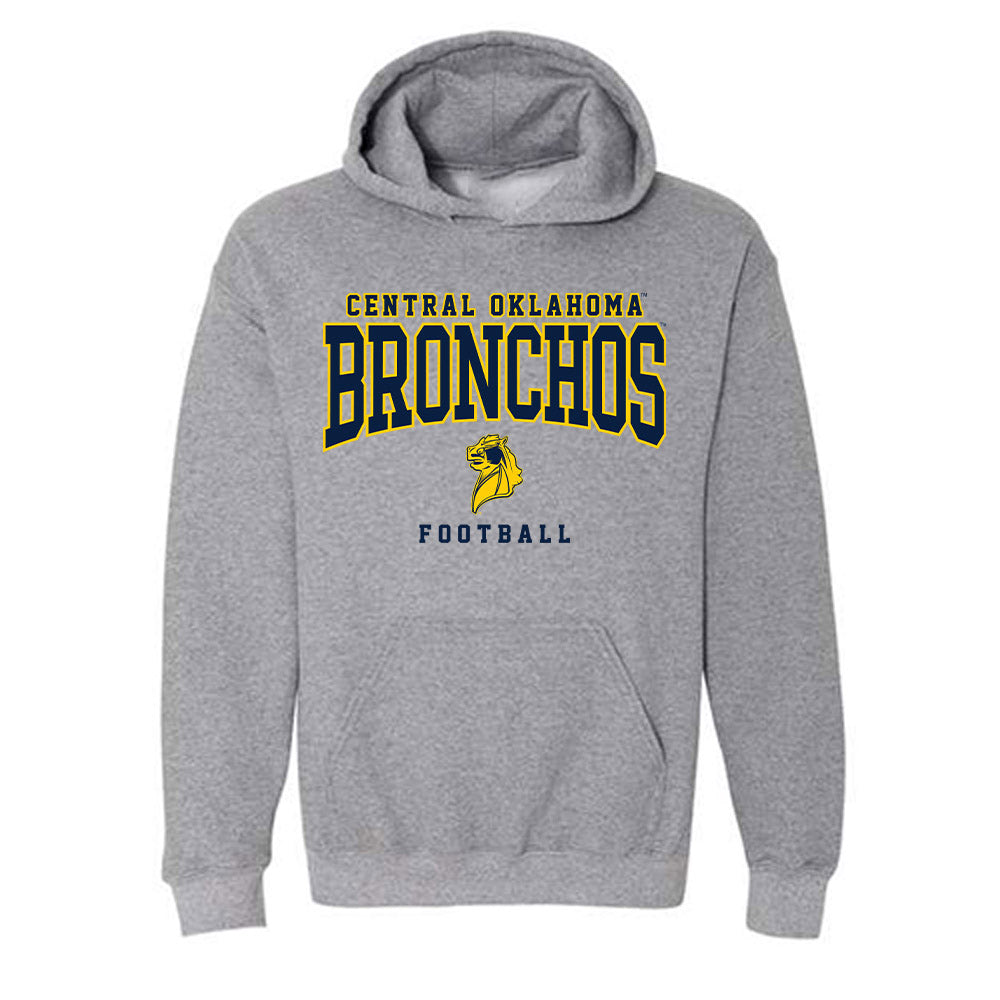 UCO - NCAA Football : Jett Huff - Classic Shersey Hooded Sweatshirt-0