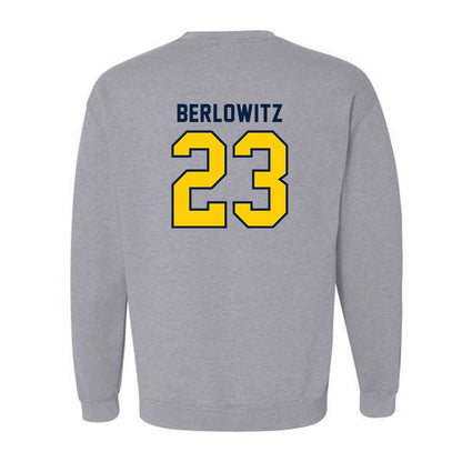 UCO - NCAA Baseball : Brody Berlowitz - Classic Shersey Crewneck Sweatshirt-1