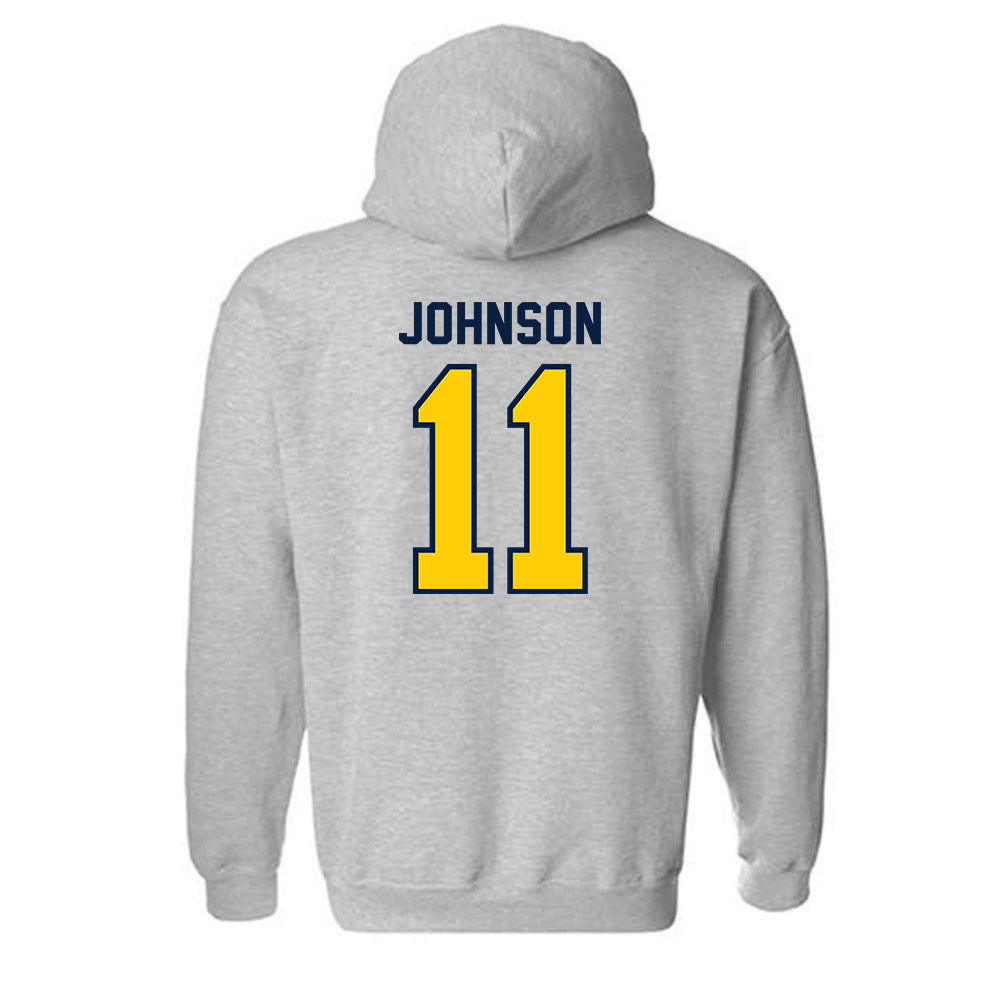 UCO - NCAA Women's Soccer : Makala Johnson - Classic Shersey Hooded Sweatshirt-1