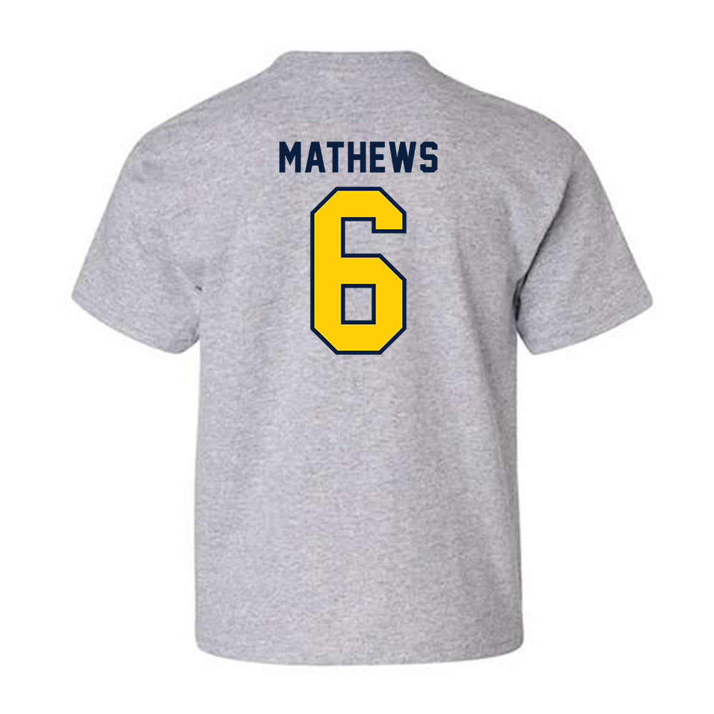 UCO - NCAA Football : Dev Mathews - Classic Shersey Youth T-Shirt-1