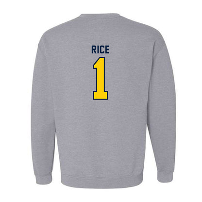 UCO - NCAA Football : Willie Rice - Classic Shersey Crewneck Sweatshirt-1