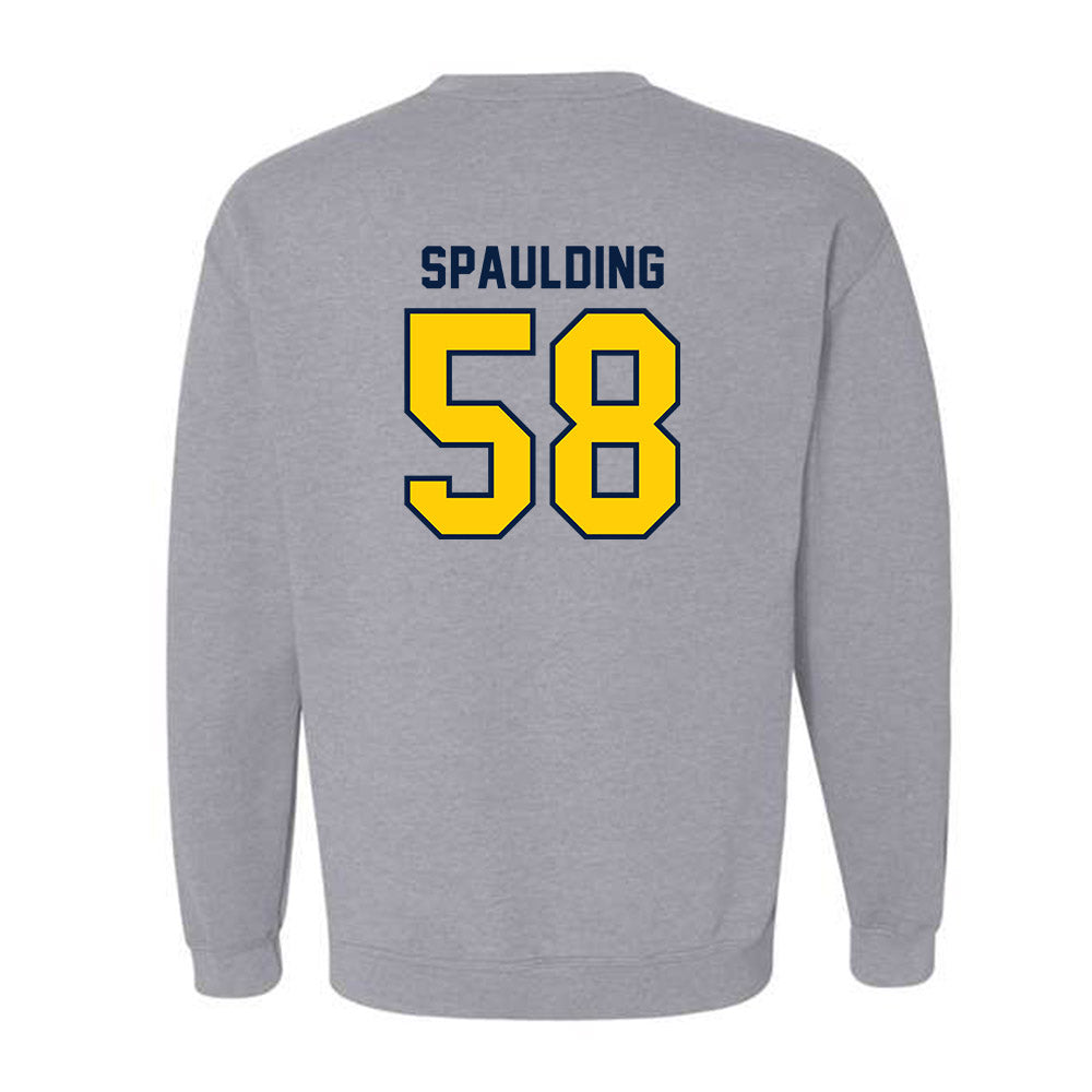 UCO - NCAA Football : Naithen Spaulding - Classic Shersey Crewneck Sweatshirt-1
