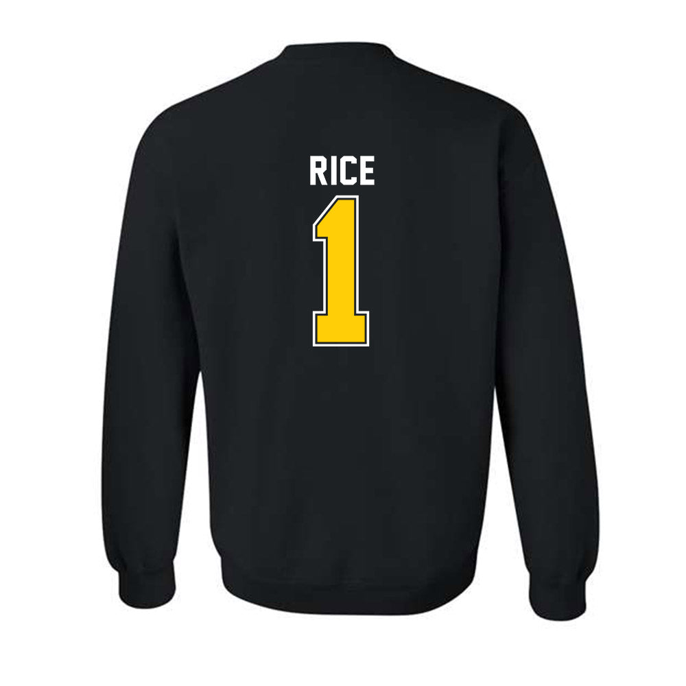 UCO - NCAA Football : Willie Rice - Classic Shersey Crewneck Sweatshirt-1