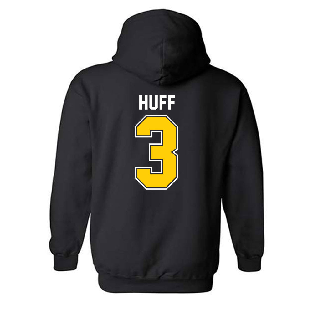 UCO - NCAA Football : Jett Huff - Classic Shersey Hooded Sweatshirt-1