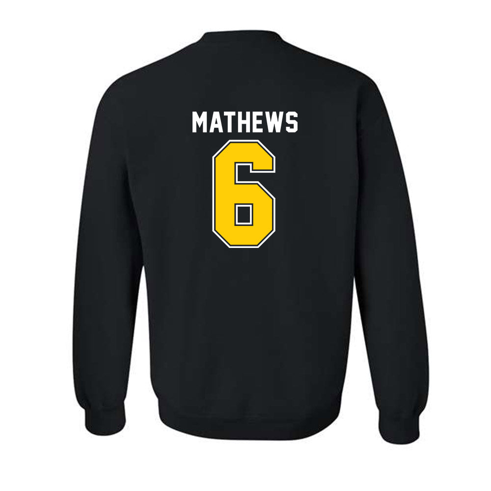 UCO - NCAA Football : Dev Mathews - Classic Shersey Crewneck Sweatshirt-1