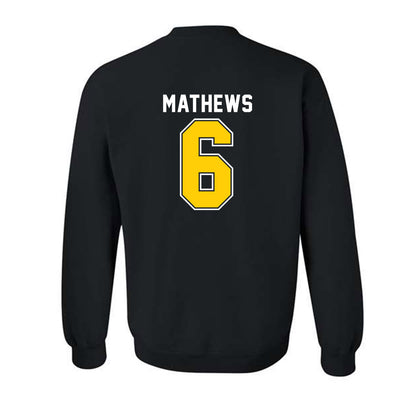 UCO - NCAA Football : Dev Mathews - Classic Shersey Crewneck Sweatshirt-1