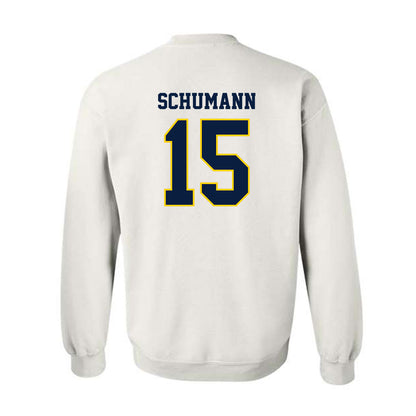 UCO - NCAA Football : Ashton Schumann - Classic Shersey Crewneck Sweatshirt-1