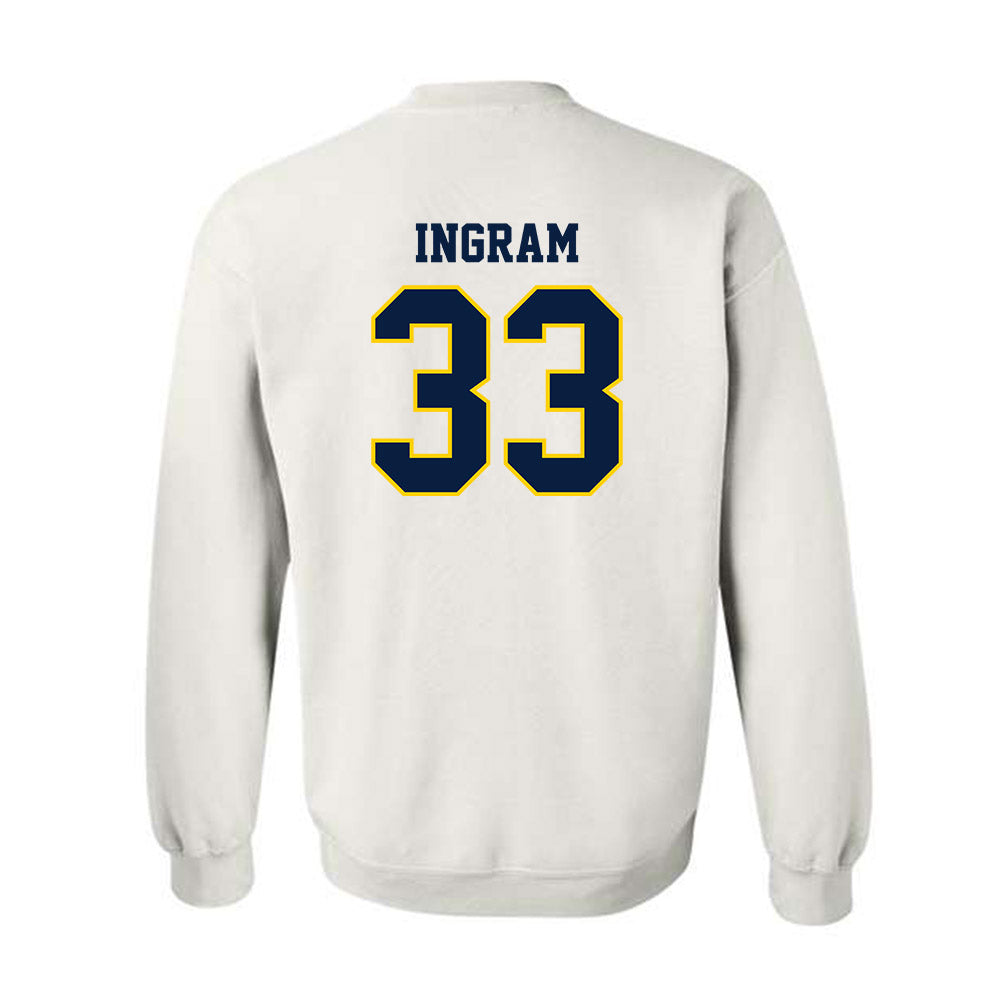 UCO - NCAA Men's Basketball : Jarreth Ingram - Classic Shersey Crewneck Sweatshirt-1