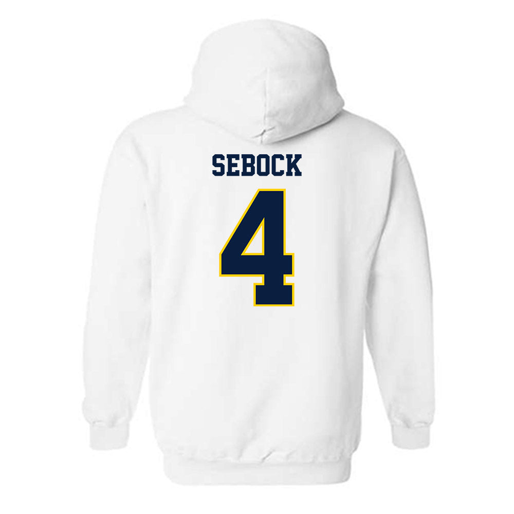 UCO - NCAA Men's Basketball : Jacobi Sebock - Classic Shersey Hooded Sweatshirt-1