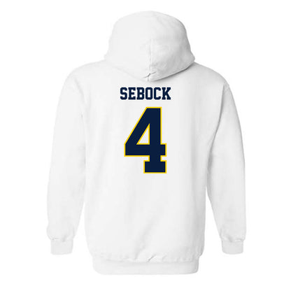UCO - NCAA Men's Basketball : Jacobi Sebock - Classic Shersey Hooded Sweatshirt-1