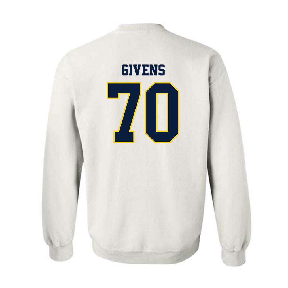 UCO - NCAA Football : Robert Givens - Classic Shersey Crewneck Sweatshirt-1