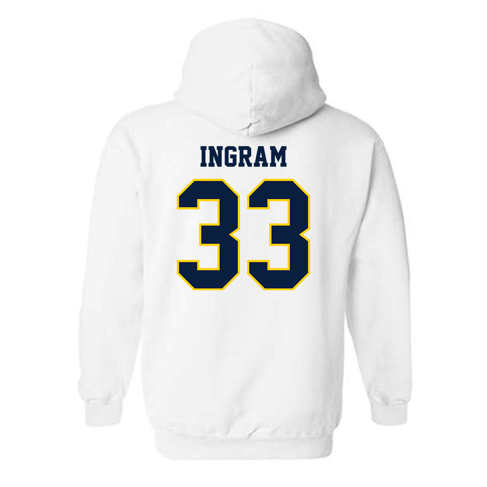 UCO - NCAA Men's Basketball : Jarreth Ingram - Classic Shersey Hooded Sweatshirt-1