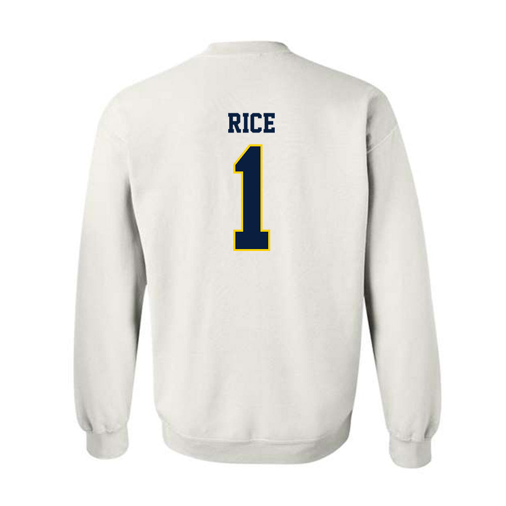 UCO - NCAA Football : Willie Rice - Classic Shersey Crewneck Sweatshirt-1