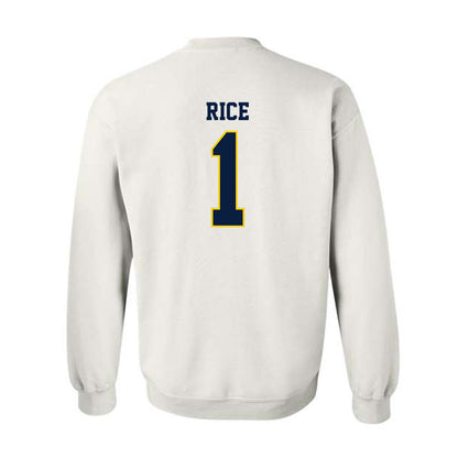 UCO - NCAA Football : Willie Rice - Classic Shersey Crewneck Sweatshirt-1