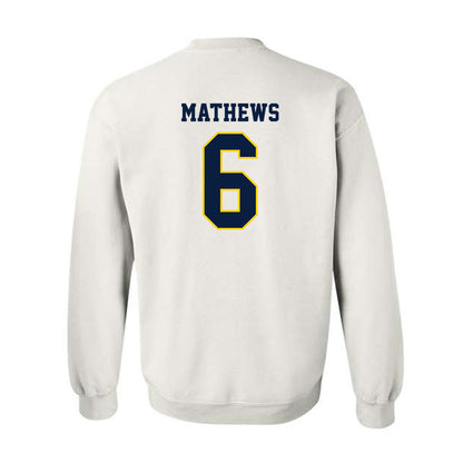 UCO - NCAA Football : Dev Mathews - Classic Shersey Crewneck Sweatshirt-1