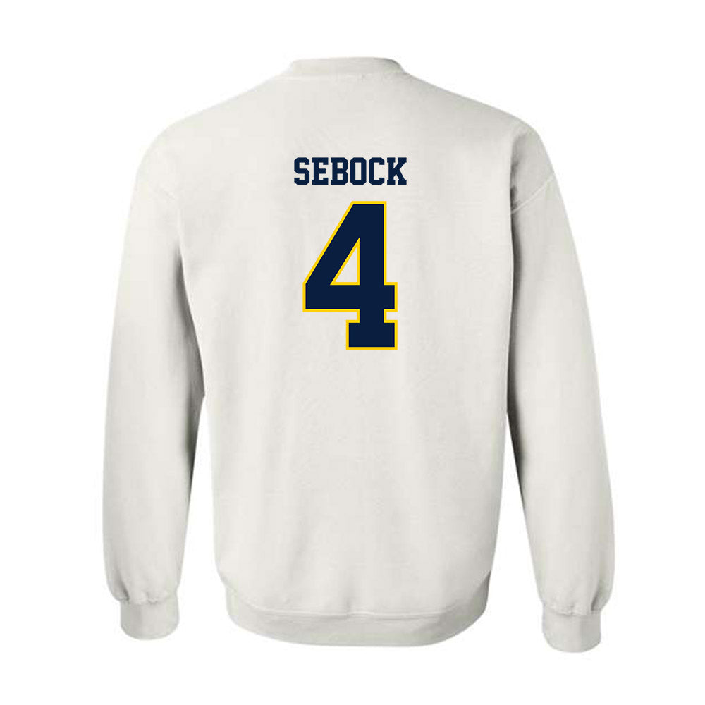 UCO - NCAA Men's Basketball : Jacobi Sebock - Classic Shersey Crewneck Sweatshirt-1