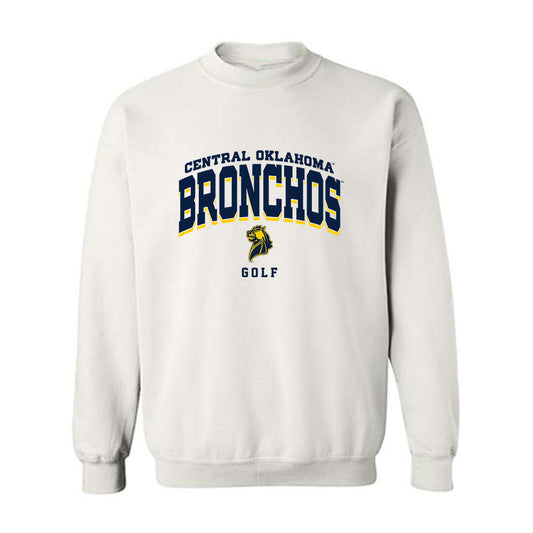 UCO - NCAA Women's Golf : Grace Hall - Classic Shersey Crewneck Sweatshirt-0
