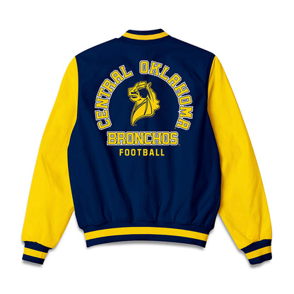 UCO - NCAA Football : Emmanuel Crawford - Bomber Jacket-1