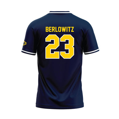 UCO - NCAA Baseball : Brody Berlowitz - Baseball Jersey-1