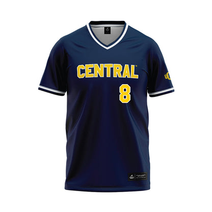 UCO - NCAA Baseball : Garrett Long - Baseball Jersey-0