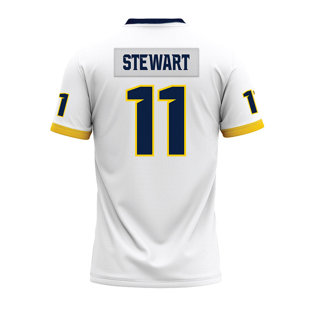 UCO - NCAA Football : Ryan Stewart - White Premium Football Jersey-1
