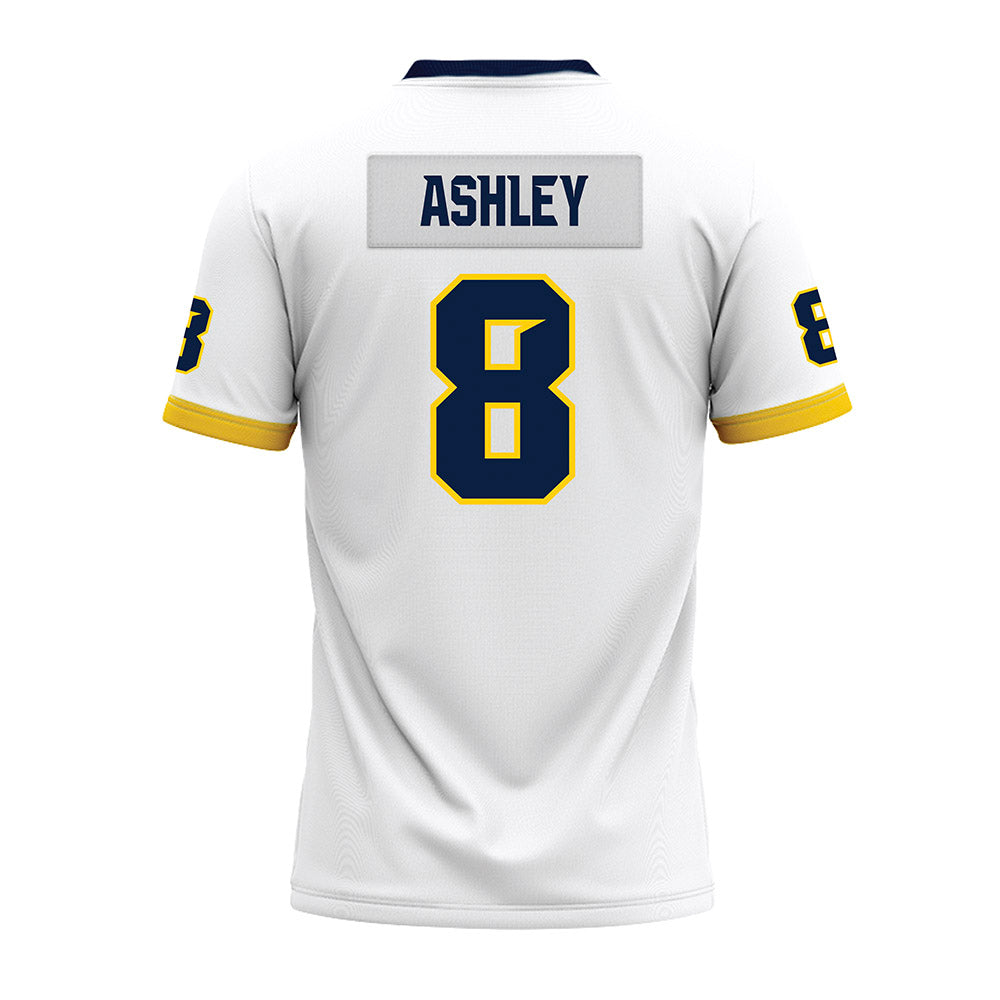 UCO - NCAA Football : Kaunor Ashley - White Premium Football Jersey-1