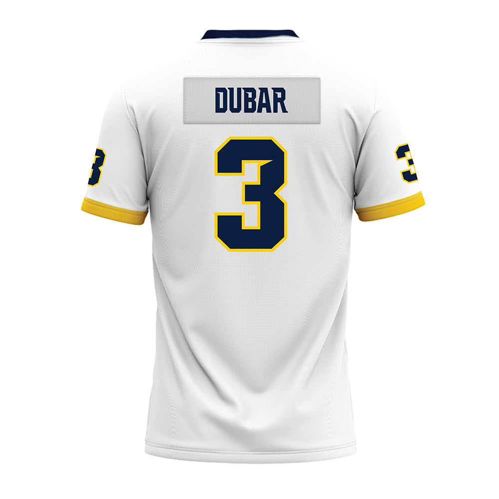 UCO - NCAA Football : Abner Dubar - White Premium Football Jersey-1