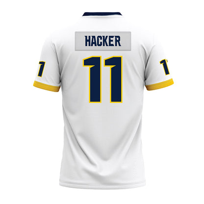 UCO - NCAA Football : Hagen Hacker - White Premium Football Jersey-1