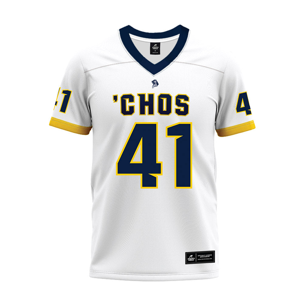 UCO - NCAA Football : Brogan Hardy - White Premium Football Jersey-0