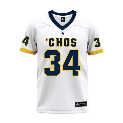 UCO - NCAA Football : Hudson Conrad - White Premium Football Jersey-0