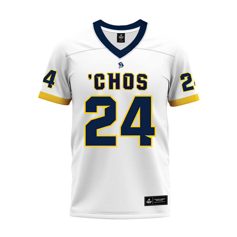 UCO - NCAA Football : David Williams - White Premium Football Jersey-0