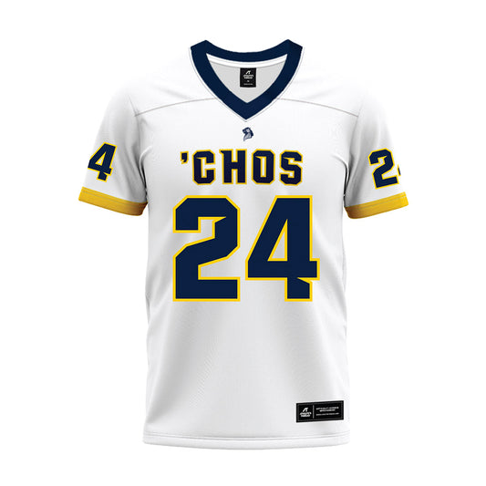 UCO - NCAA Football : David Williams - White Premium Football Jersey-0