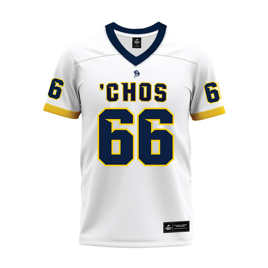 UCO - NCAA Football : Cameron Branecky - White Premium Football Jersey-0