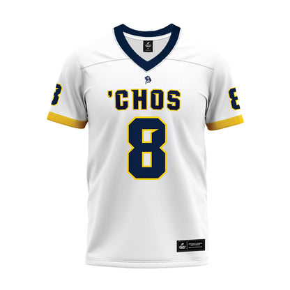 UCO - NCAA Football : Kaunor Ashley - White Premium Football Jersey-0