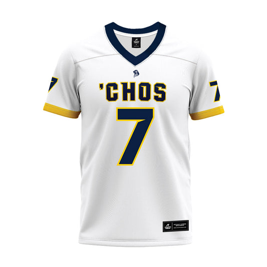 UCO - NCAA Football : Matthew Ciers - White Premium Football Jersey-0