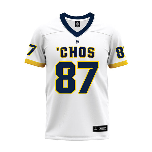 UCO - NCAA Football : Gage Keaton - White Premium Football Jersey-0