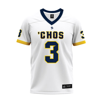 UCO - NCAA Football : Abner Dubar - White Premium Football Jersey-0
