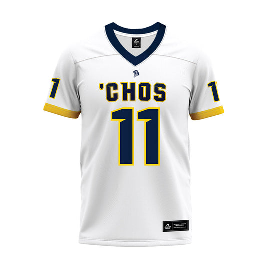 UCO - NCAA Football : Ryan Stewart - White Premium Football Jersey-0