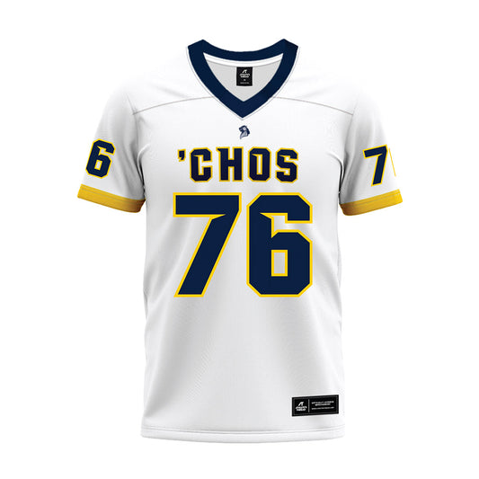 UCO - NCAA Football : Mac Garner - White Premium Football Jersey-0