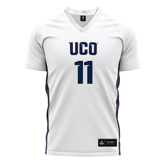UCO - NCAA Women's Soccer : Makala Johnson - White Soccer Jersey-0